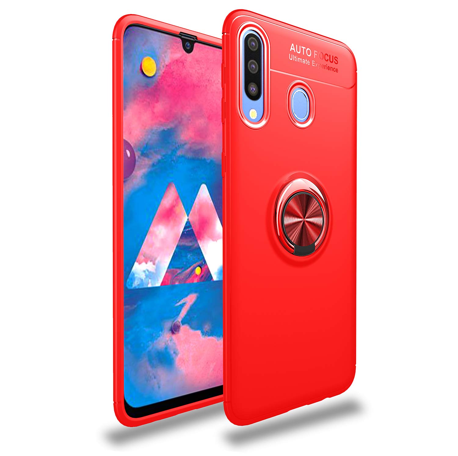 Samsung Galaxy A30 レッド 　オマケ　ケースリング付き Amazon.co.jp: Samsung Galaxy A30 ケースリング付き シリコン 耐衝撃